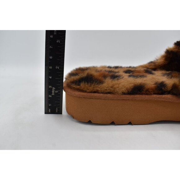 Ariat Womens Size 10 Cozy Slide Animal Print Leopard Slip On Slippers Shoes - Picture 10 of 13